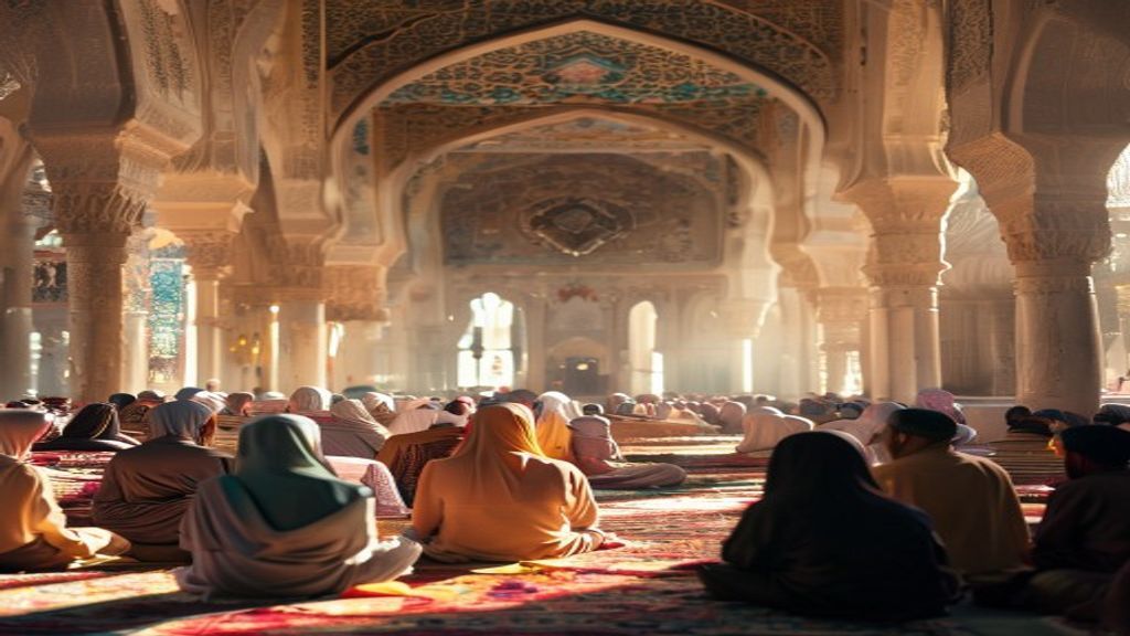 Masjid sebagai pusat kegiatan ibadah dan kegiatan sosial umat Islam
