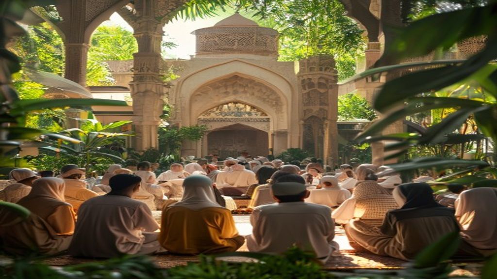 Masjid sebagai pusat kegiatan keagamaan dan komunitas umat Islam